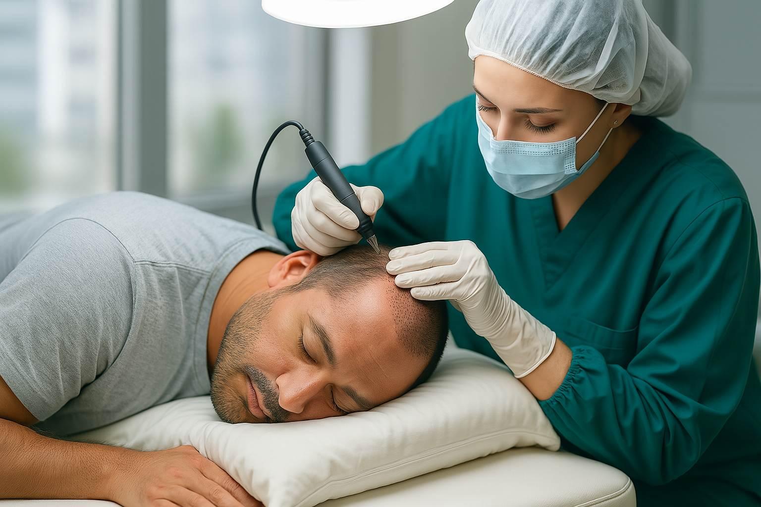What to Expect Before, During and After a Hair Transplant